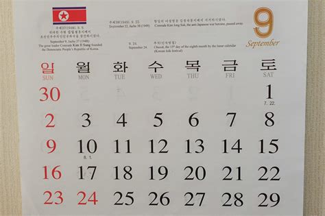 TIL North Korea has its own calendar system. The year is calculated based on the year of birth ...