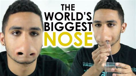 World's Biggest Nose - YouTube