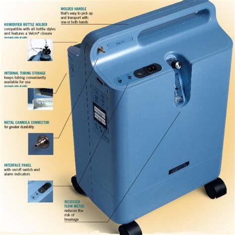 Respironics Everflo Stationary Oxygen Concentrator