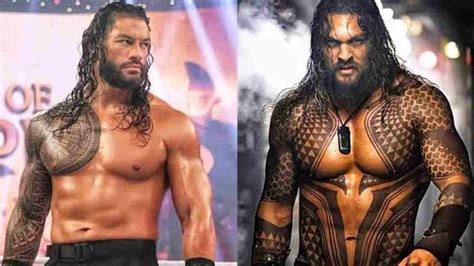 Roman Reigns Jason Momoa