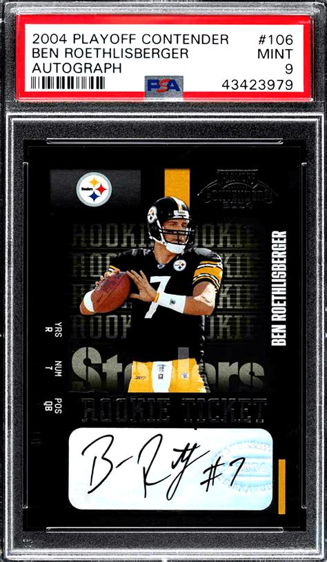 Ben Roethlisberger Rookie Card – Top 3 Cards and Investment Outlook | Gold Card Auctions