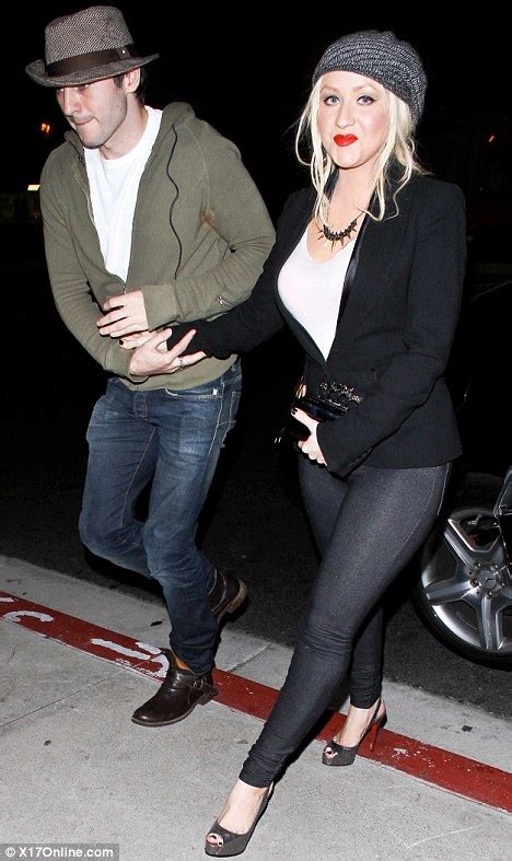 Christina Aguilera celebrates with boyfriend Matt Rutler after The ...