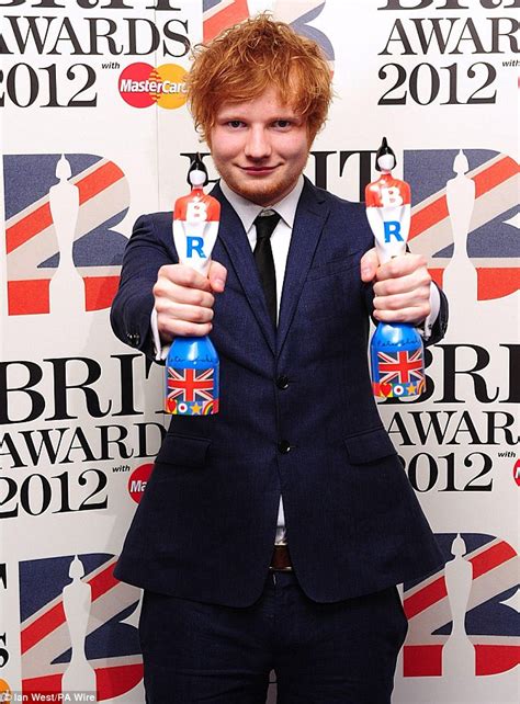 BRIT AWARDS 2012 WINNERS: Ed Sheeran scoops Best Male Artist and British Breakthrough Act ...