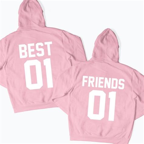 Best Friends Matching Hoodies Matching Couple Shirts Matching | Etsy