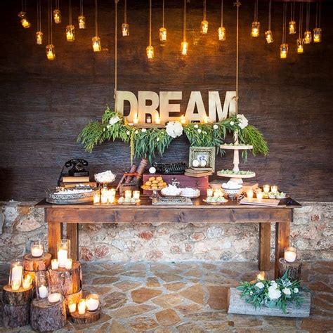 26 Inspiring Chic Wedding Food & Dessert Table Display Ideas - Elegantweddinginvites.com Blog