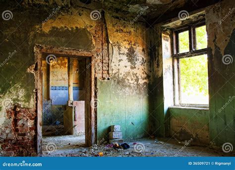 Abandoned House Detail Stock Image - Image: 36509721