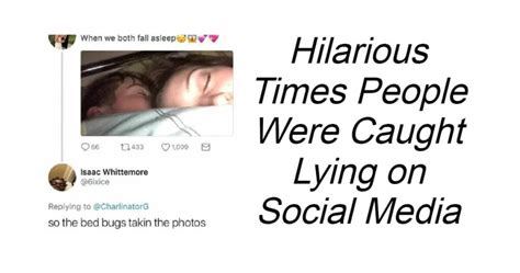 Hilarious Times People Were Caught Lying on Social Media