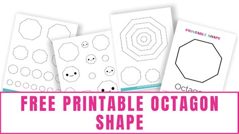 Free Printable Octagon Shape