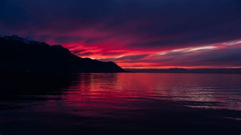 10240x2880 4K Dark Sunset 10240x2880 Resolution Wallpaper, HD Nature 4K ...