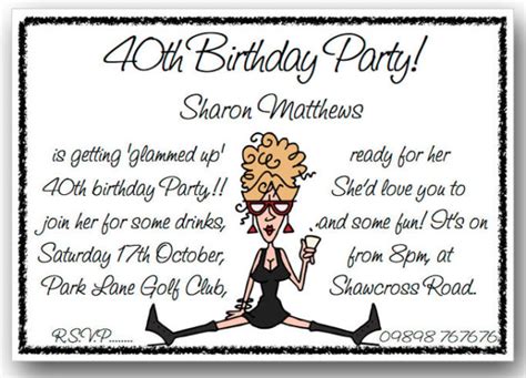 Funny Birthday Party Invitation Wording | Dolanpedia