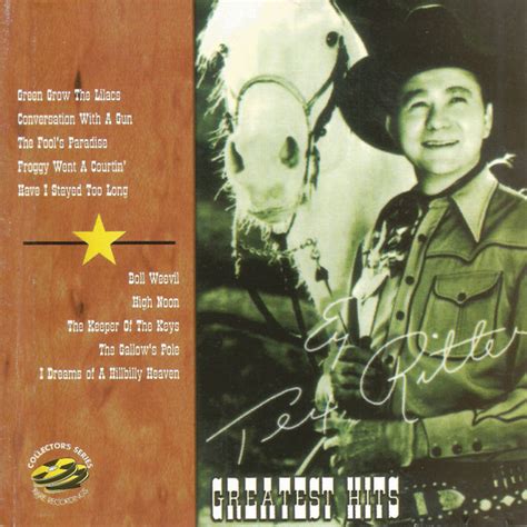 Tex Ritter – Greatest Hits (OEM Pressing, CD) - Discogs