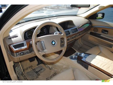 Dark Beige/Beige III Interior 2004 BMW 7 Series 745i Sedan Photo ...