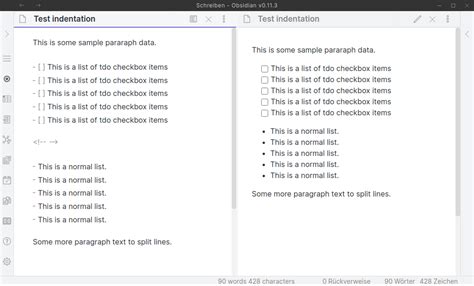 Checkbox and List indentation Broken - Bug graveyard - Obsidian Forum