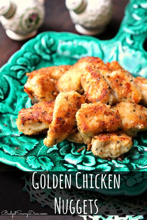 Golden Chicken Nuggets Recipe – Marie Recipe | Budget Savvy Diva