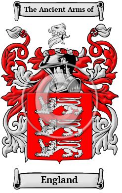 England Name Meaning, Family History, Family Crest & Coats of Arms