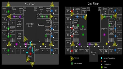 Phasmophobia: Brownstone High School Map