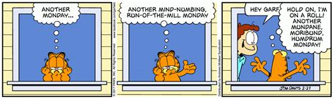 Garfield - 2017-02-27 | Garfield and odie, Garfield comics, Garfield