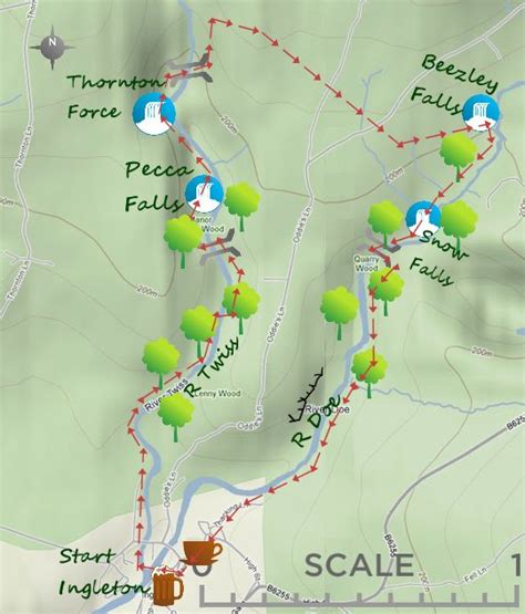 Walking the Ingleton Waterfalls Trail : A Brummie Home and Abroad