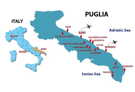 Puglia Italy Map – Get Map Update