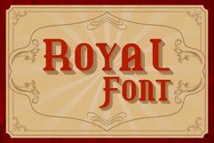 Royalty font