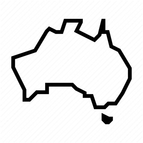 Australia, map icon - Download on Iconfinder on Iconfinder