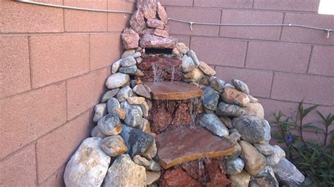 Corner waterfall D.I.Y 2017 | Diy garden fountains, Waterfalls backyard ...