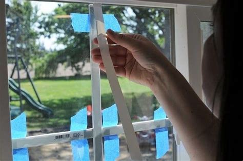 DIY Window Grilles (How to add Window Grids) | Window grids, Diy window, Faux window panes