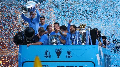 Man City treble parade: Best bits | Video | Watch TV Show | Sky Sports