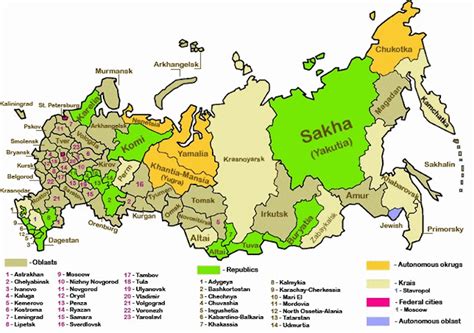 Maps of Russia and the Soviet Union