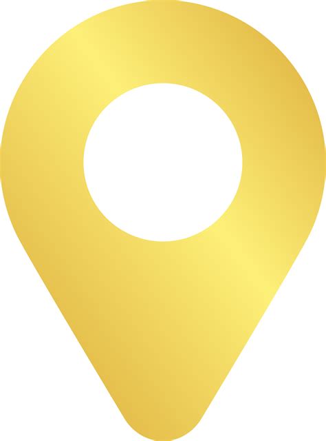 Gold Pin PNGs for Free Download