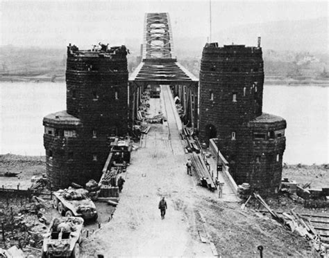 Image Heavy: Facts & Pictures - Bloody Battle for Remagen Bridge & the tunnel ended up as a ...