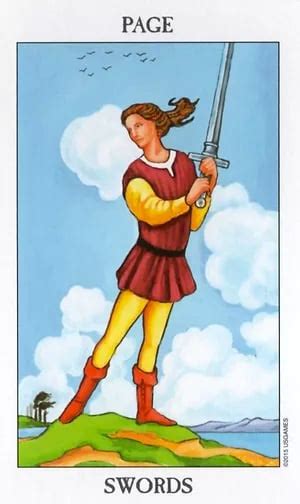 Page of Swords as Career Advice (Upright & Reversed) Tarot Card Meaning – Sibyl Tarot