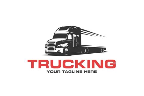 Trucking Logo | Branding & Logo Templates ~ Creative Market