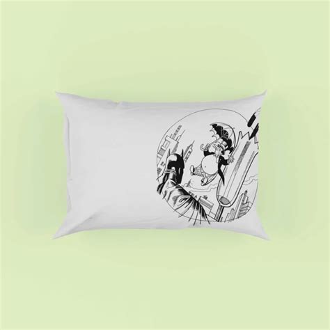 Oswald Cobblepot, the Penguin, in Batman Comics Pillow Case