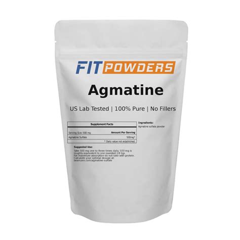 Agmatine Sulfate Powder - FitPowders