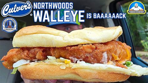 Culver's® Northwoods Walleye Sandwich is BACK! 🐟🥪💯 | Public Service Announcement ...