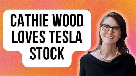 Tesla Stock Could Soar by Over 1,000%, According to Cathie Wood | The ...