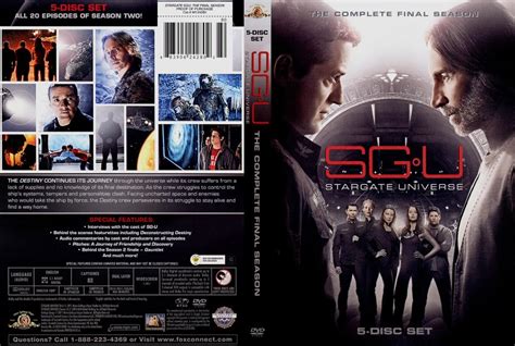 Stargate Universe SGU Final Season 2 - TV DVD Scanned Covers - Stargate ...