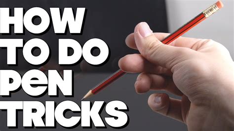 How To Do Pen Tricks!! - YouTube