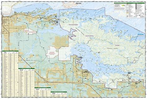 Voyageurs National Park Map | Voyageurs National Park