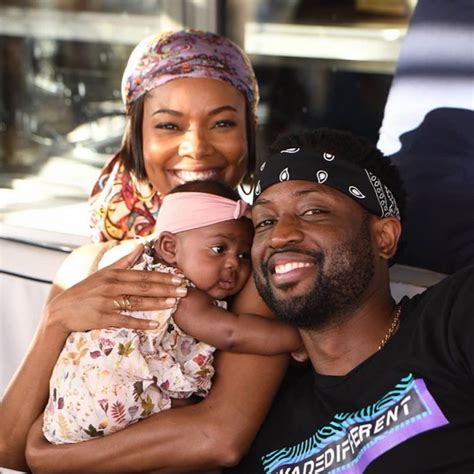 Gabrielle Union & Dwyane Wade With Their Baby Girl!