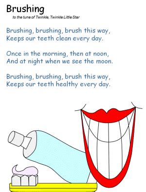 Brushing song