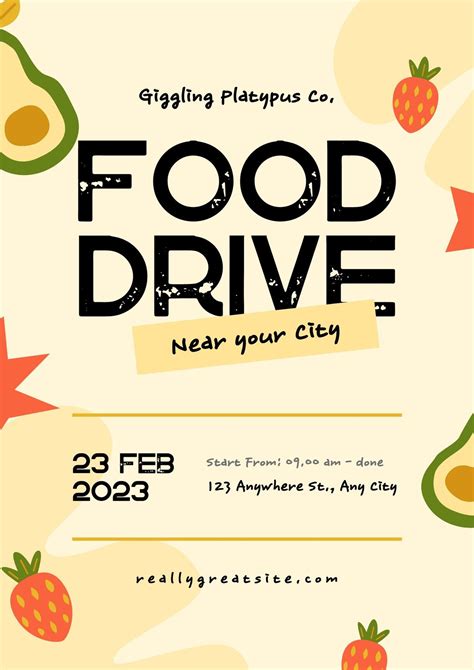 Canned Food Drive Poster Ideas: Eye-Catching Designs to Boost Donations