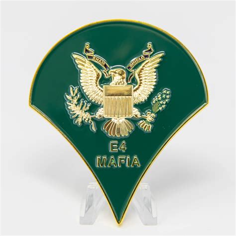 E-4 Mafia Sham Shield - 923A Coins and Designs