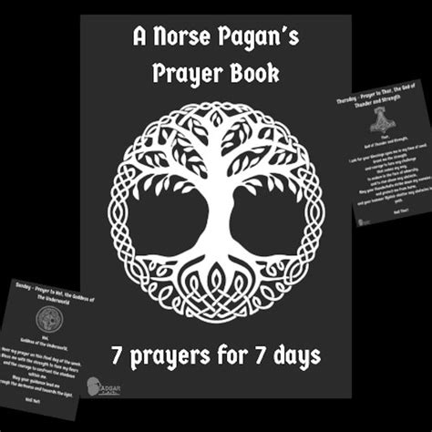 Viking Norse Pagan Weekly Prayer Book Digital Download 7 Prayers for 7 ...