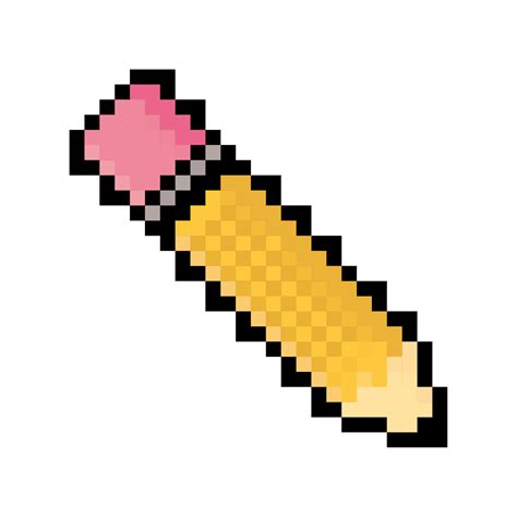 pencil pixel icon 10962341 Vector Art at Vecteezy