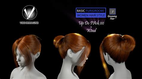 Hair Pack 00 in Props - UE Marketplace