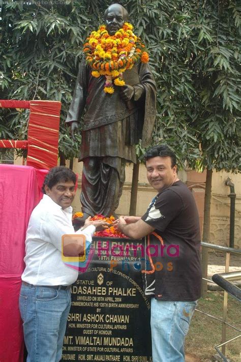 Anu Malik, Johnny Lever at Dadasaheb Phalke statue unleveling ceremony ...