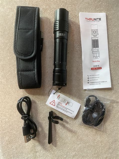 Thrunite TN12 Pro rechargeable flashlight review - I can see all the things now! - The Gadgeteer