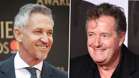 Gary Lineker and Piers Morgan in twitter battle over Arsenal v Brighton